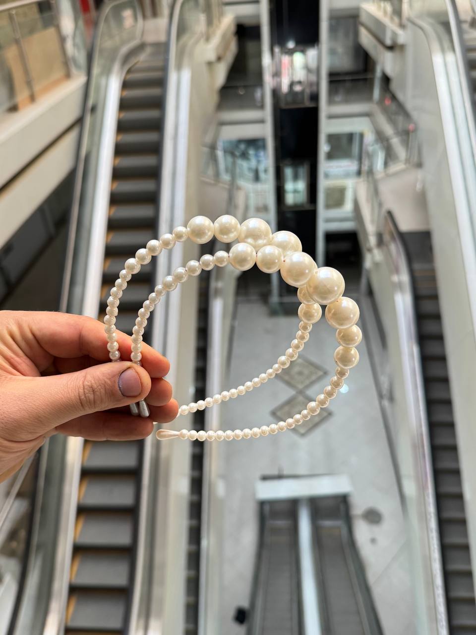 تل سر مرواریدی زنانه